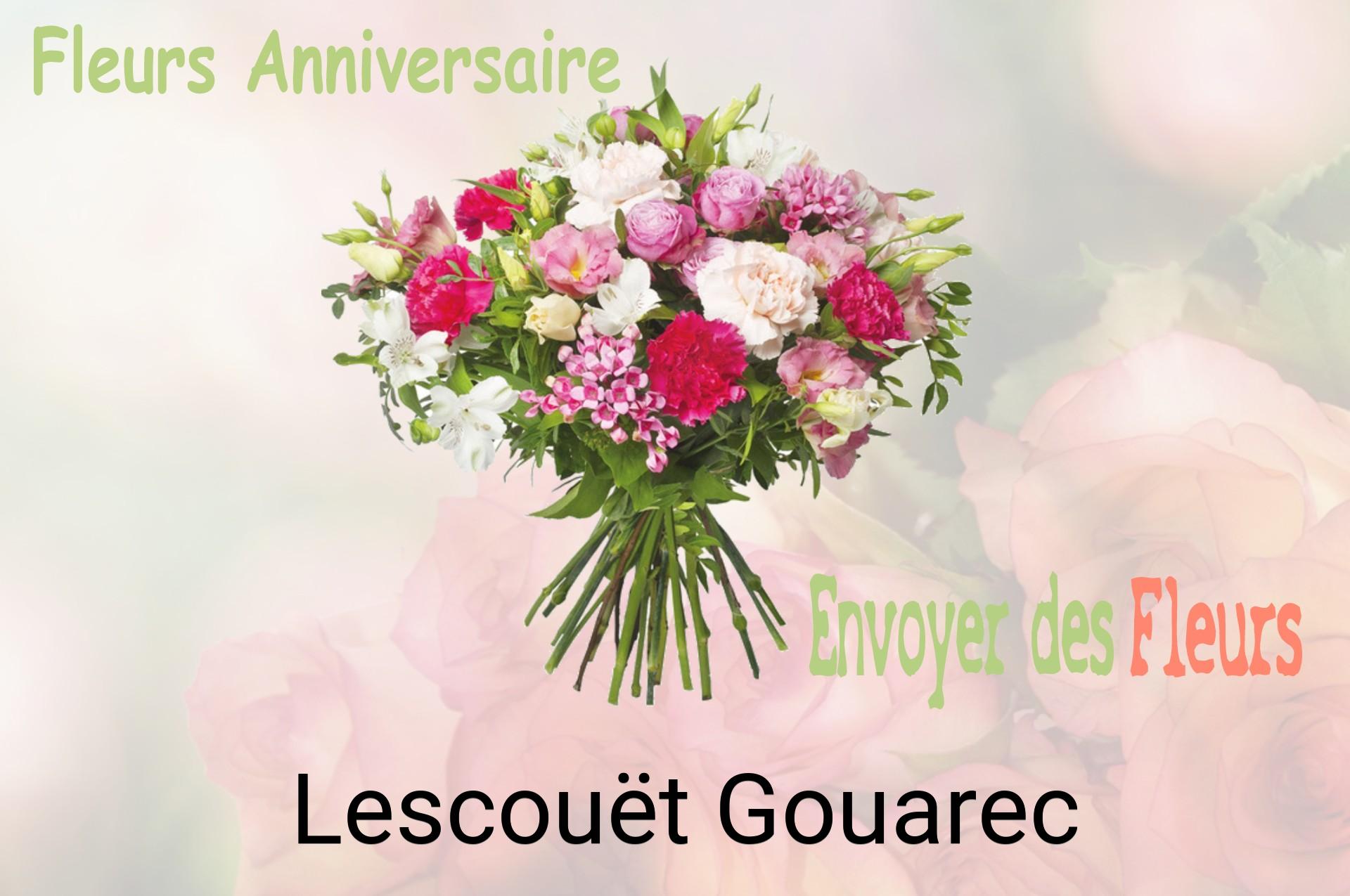 Bouquet de fleurs d’anniversaire livré à Lescouët-Gouarec